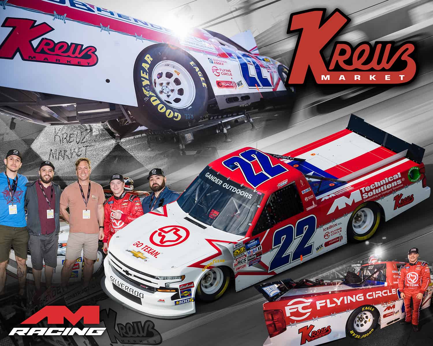 Read more about the article Kreuz Market renews partnership with AM Racing for 2020 Truck Series season