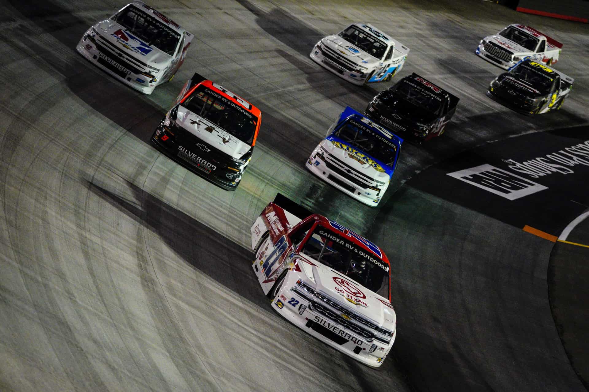 Read more about the article Night ends early at Bristol Motor Speedway for Austin Wayne Self and AM Racing
