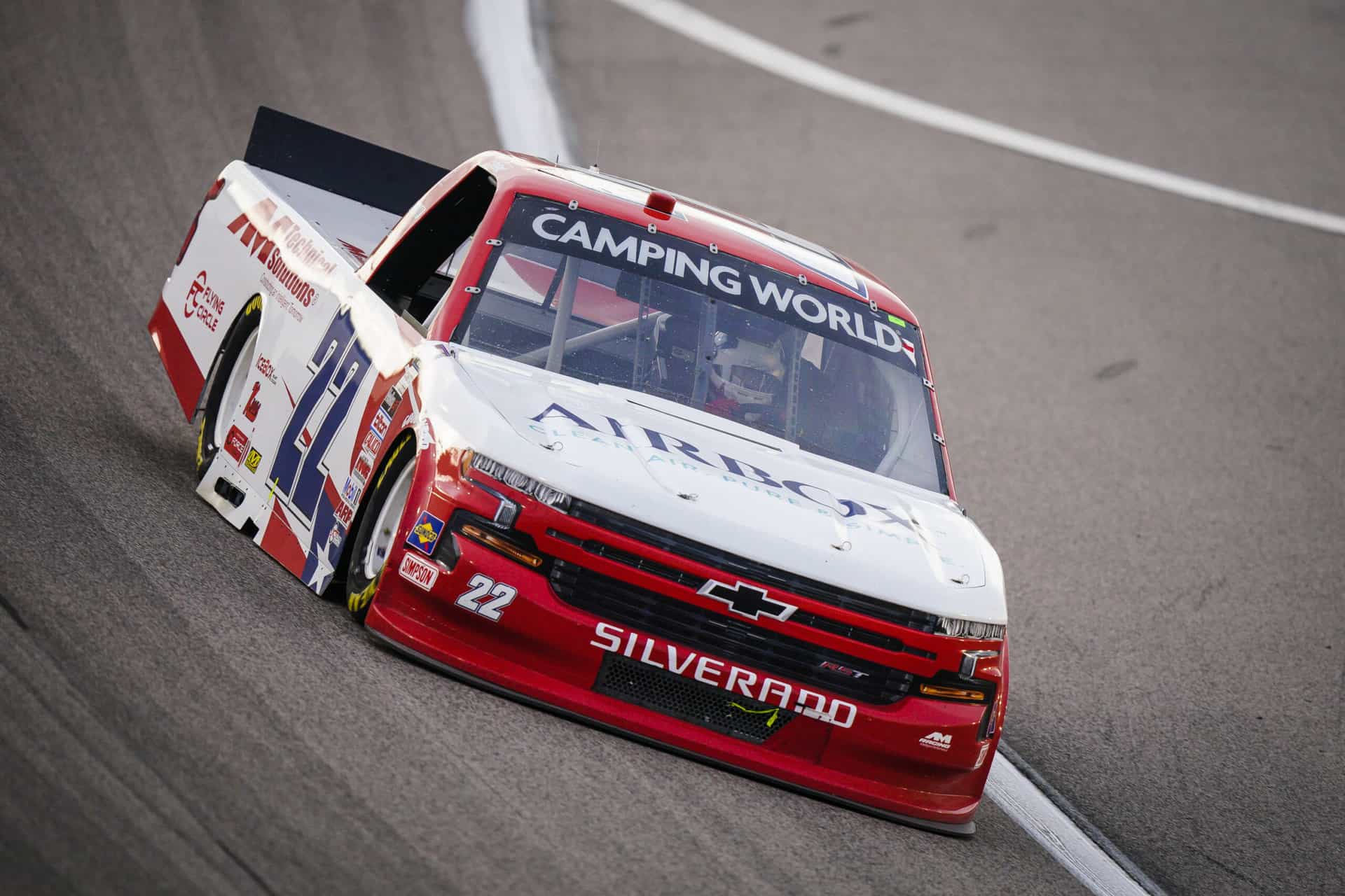 Read more about the article Another solid finish for Austin Wayne Self and  AM Racing at Kansas Speedway